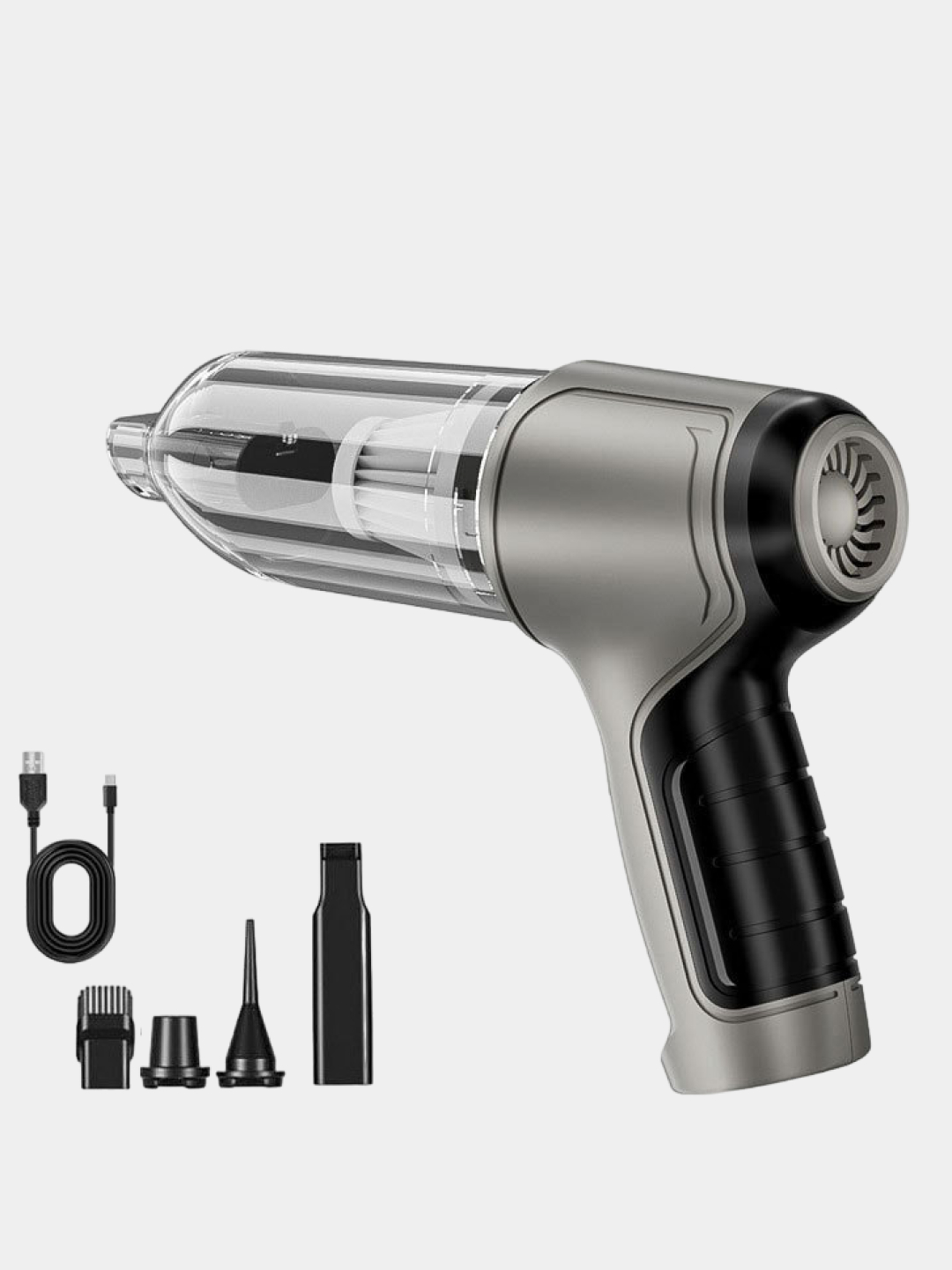 Автомобильный пылесос, компактный, повышенной мощности, беспроводной, 3 ...