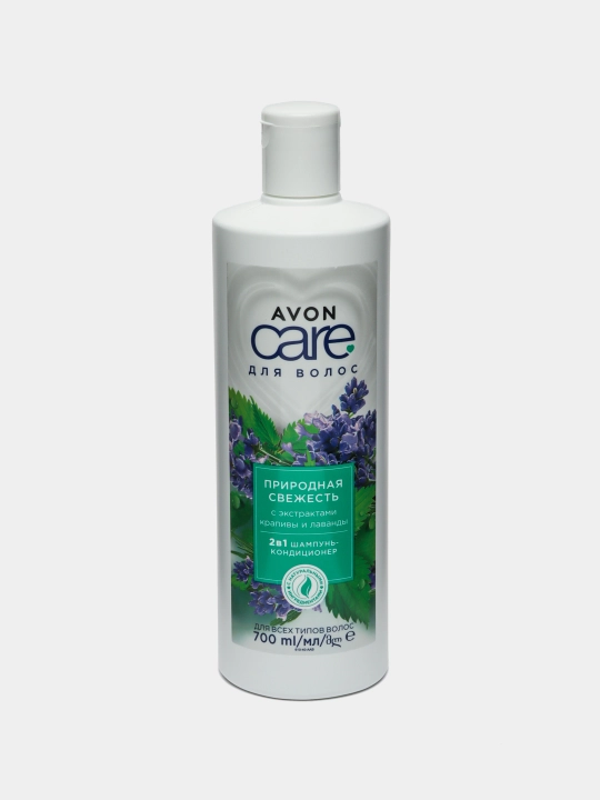 Avon Care sochlar uchun shampun-konditsioner, 2 tasi 1 da tabiyat sarhilligi, 700 ml - 