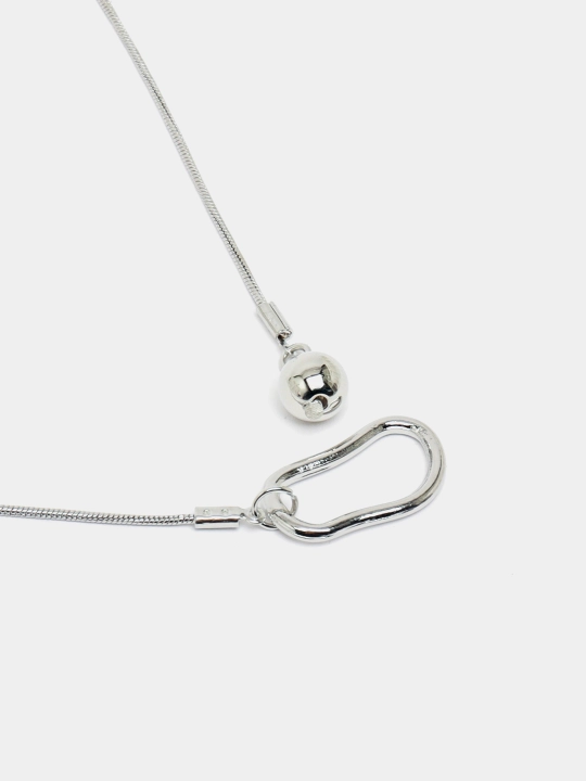 Bo'yin uchun taqinchoqli zanjir Delfin (Kit) 52 gerts chokerм