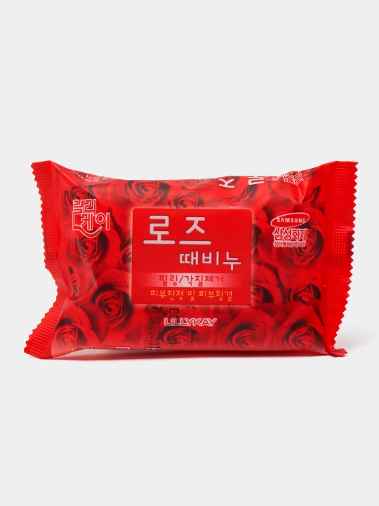LillyKay yuz va tana uchun kosmetik piling sovun, 150 g, Koreya