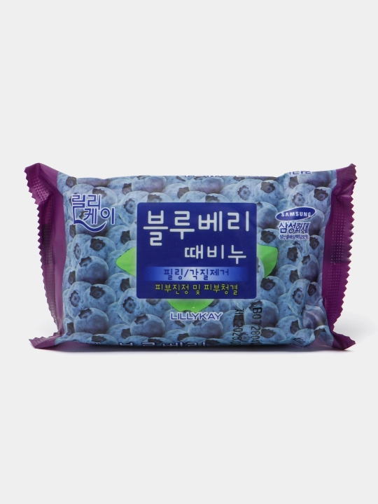 LillyKay yuz va tana uchun kosmetik piling sovun, 150 g, Koreya