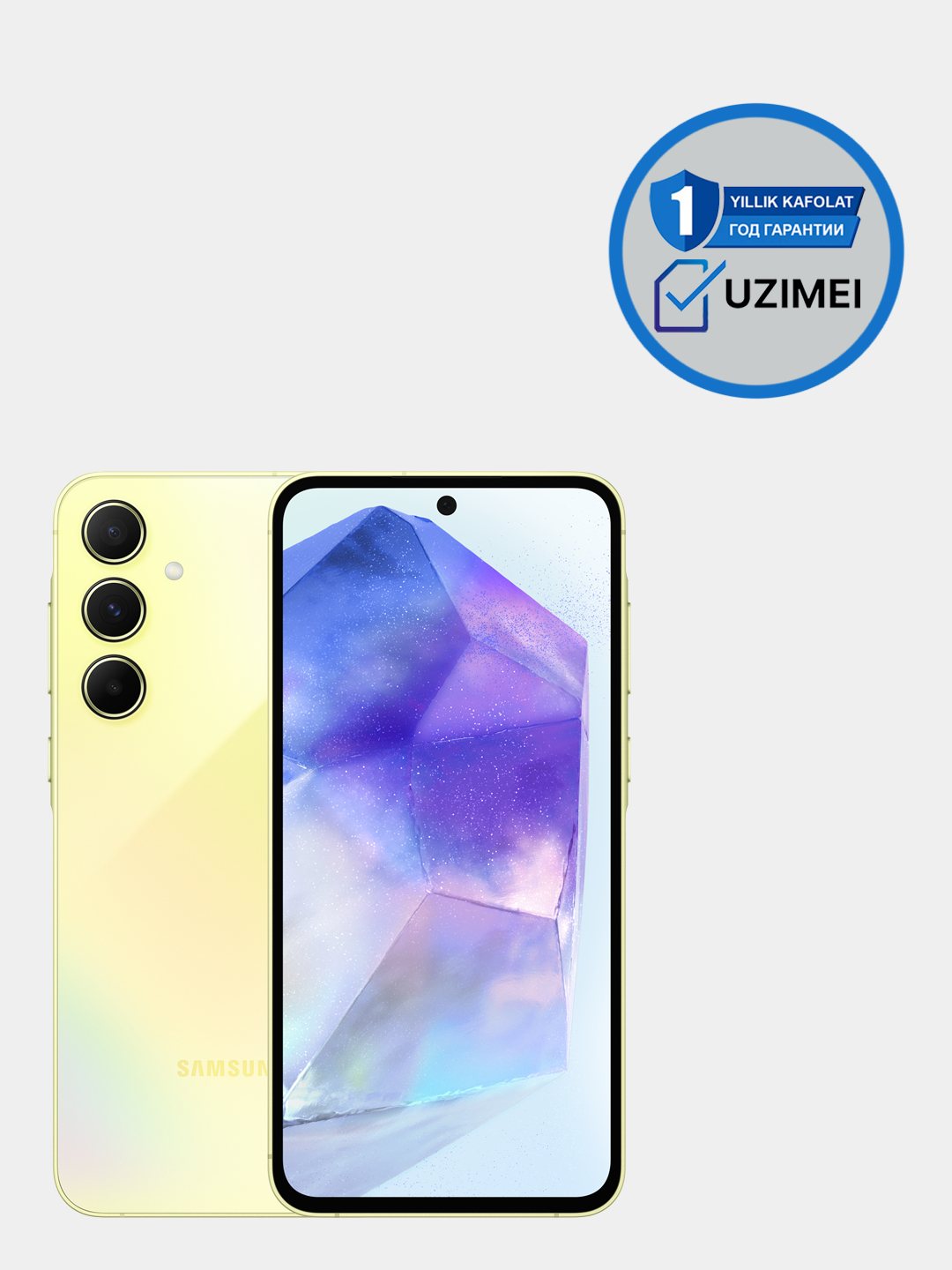 Смартфон Samsung Galaxy A55 (Official) 8/128, 8/256 ГБ купить по низким  ценам в интернет-магазине Uzum (964323)