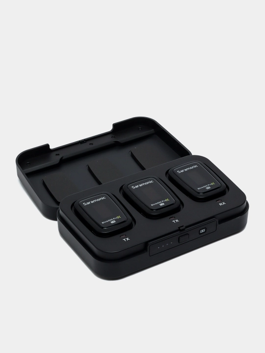 Saramonic Blink 500 ProX B1, B2 ikki kanalli simsiz mikrofon tizimi, petlichka