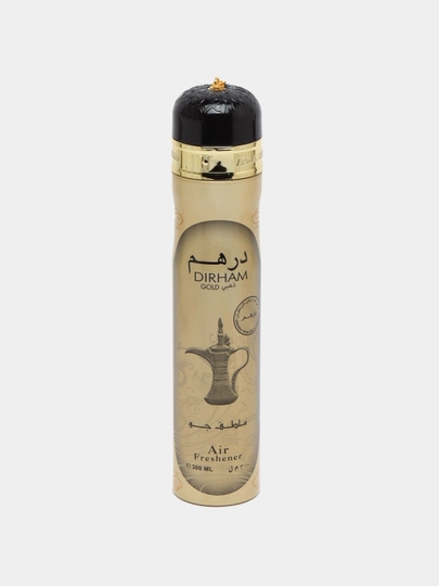 Освежитель воздуха для дома, офиса и машины Dirham Dubai, 300 мл — ALPHAGR-1203911-ЖЕЛТ