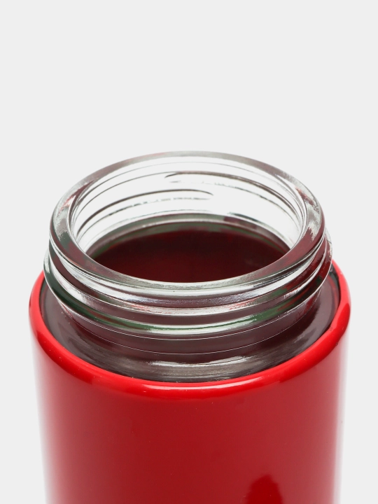 Солонка стеклянная для специй из нержавеющей стали и стекла, 150 мл
