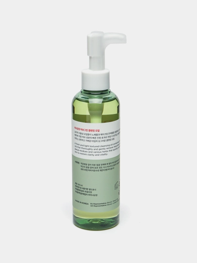 Manyo Factory Herb Green Cleansing Oil o'simlik ekstraktlari bilan gidrofilik moy