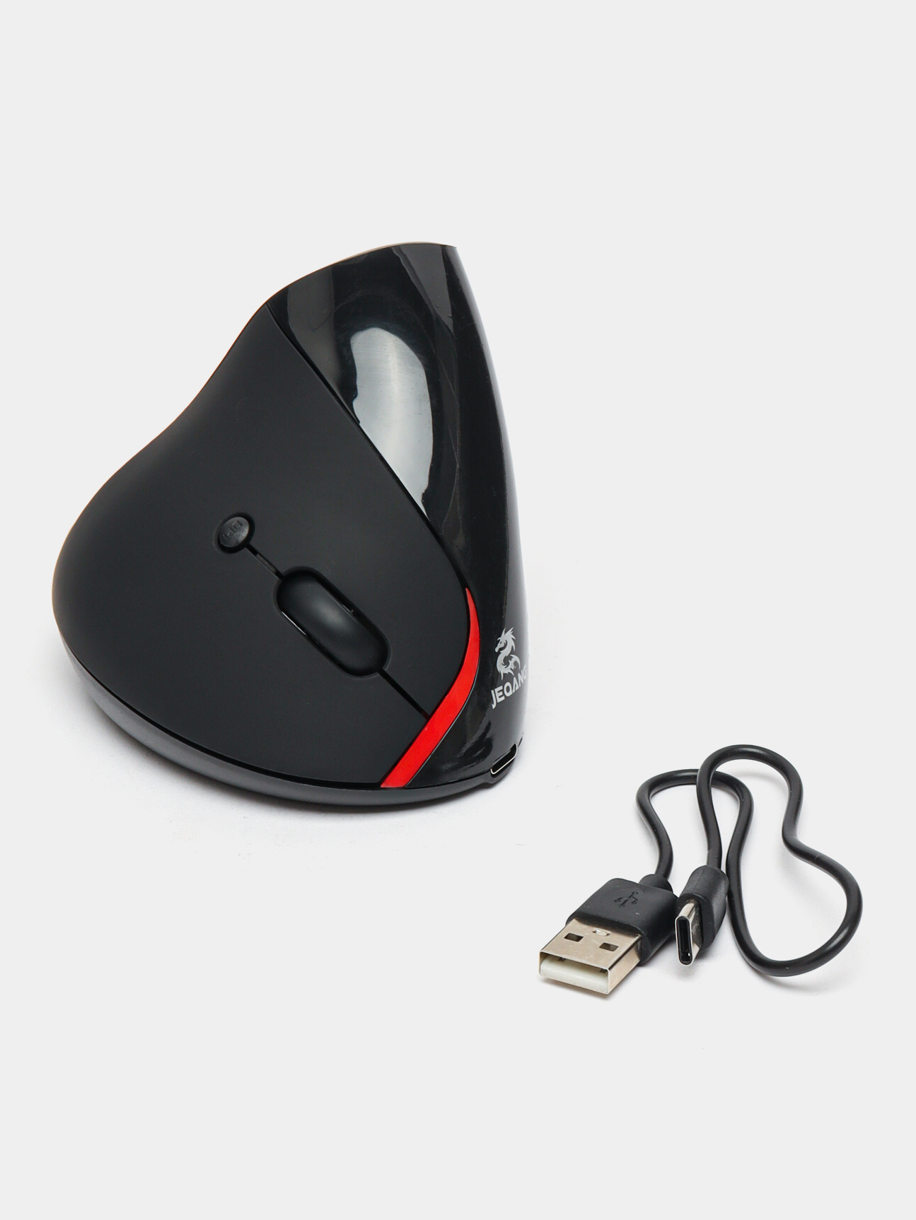 Беспроводная мышка, вертикальная мышка, на аккумуляторе Jeqang ...