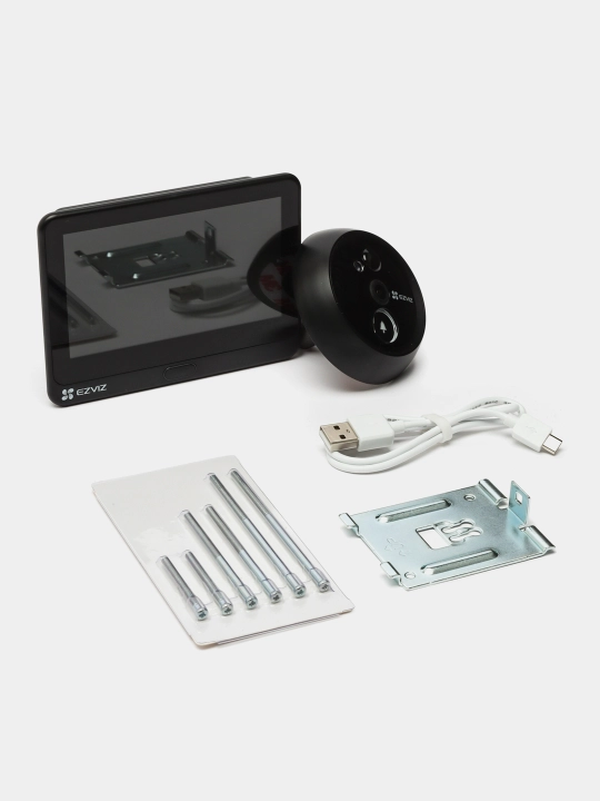 EZVIZ HP4 2MP Wi-Fi videoglazok, eshik glazogi, kamera, domofon, eshik qo‘ng‘irog‘i