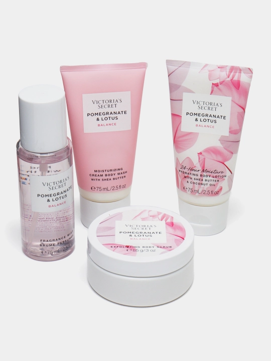 Подарочный набор Pomegranate Lotus, Coconutmilk & Rose Victoria's Secret