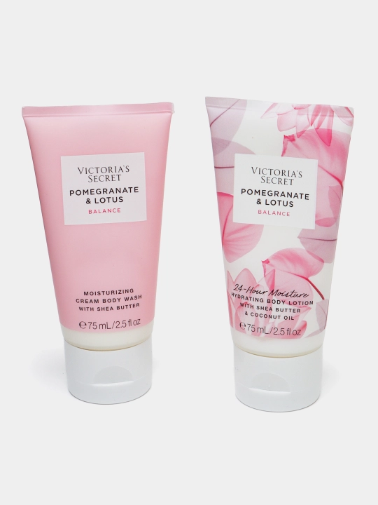 Подарочный набор Pomegranate Lotus, Coconutmilk & Rose Victoria's Secret