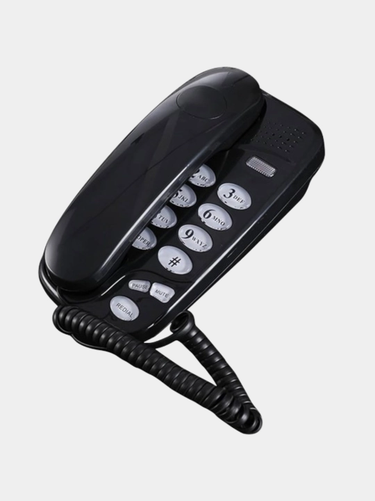 Simli orqali ishlaydigan telfon, uy telefoni Panaphone KX-T580