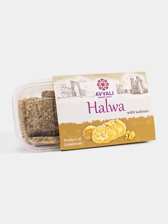 Халва Avvali, c грецкими орехоми, 250 г
