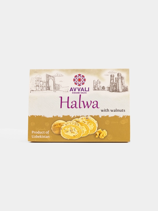 Халва Avvali, c грецкими орехоми, 250 г