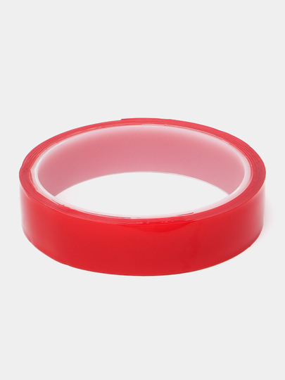 Ikki tamonlama shaffof yopishqoq lenta - skotch 10, 20, 30, 50 mm - 