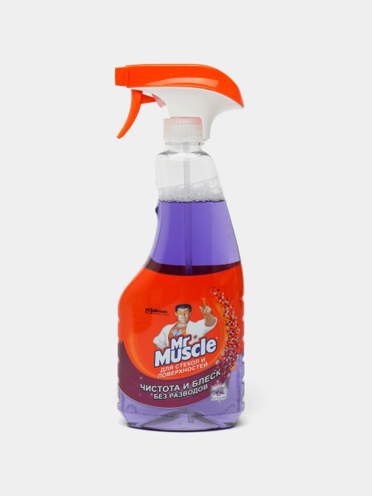 Средство для чистки стекла Mr. Muscle, лаванда, 500 мл - 