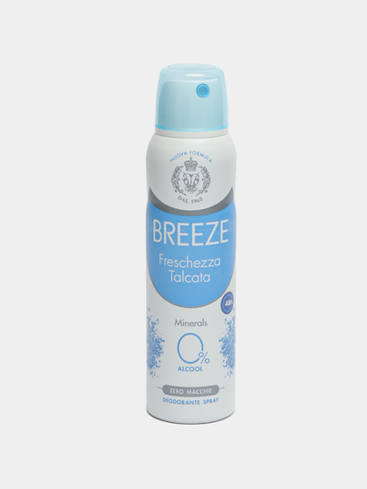 Dezodorant sprey Breeze Freschezza Talcata, ayollar uchun, 150 ml