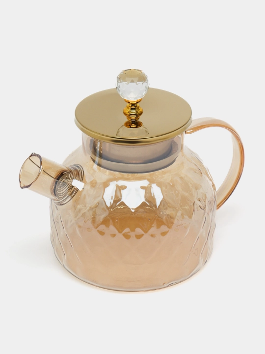 Choynak shisha choy damlanadigan metall qopqoqli, choynak, issiqqa chidamli  choynak