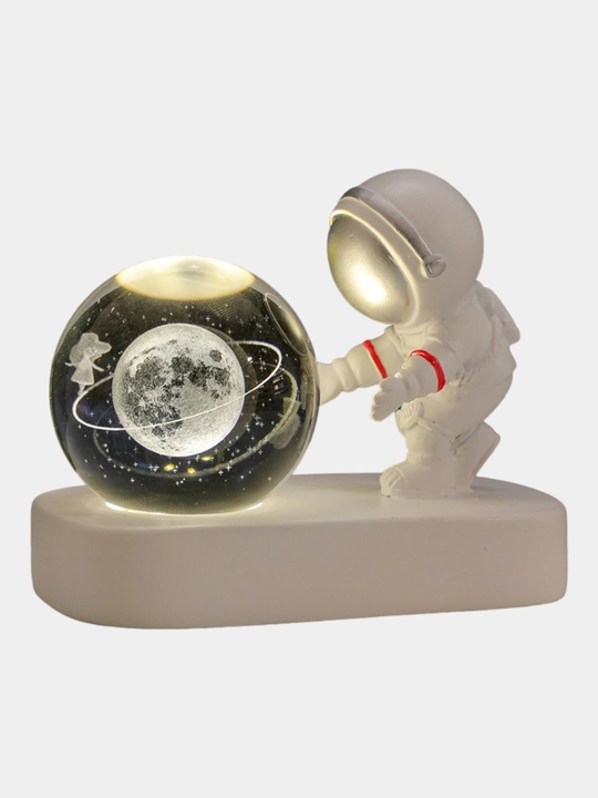 Ночник Космонавт и хрустальный шар, USB