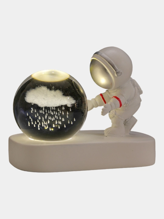 Ночник Космонавт и хрустальный шар, USB