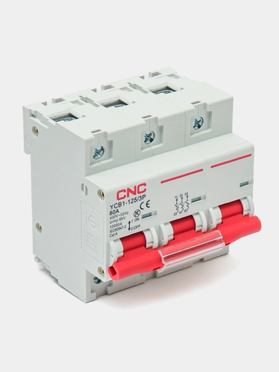 YCB1-125 3-polyusli avtomatik o'chirgichi 63A/80A/100A/125A - 