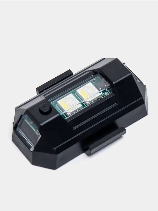 Mini-migalka, RGB LED, 7 xil rang, universal