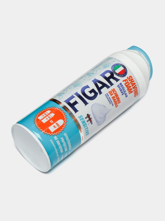 Пена для бритья Figaro Sensitive, для чувствительной кожи, 400 мл