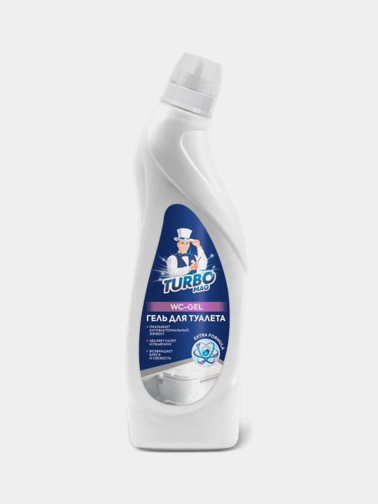 Santexnika jihozlari uchun tozalovchi gel Turbomag Wc-Gel, 750 ml