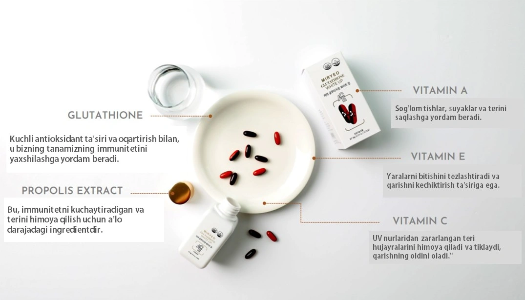 Купить MIRYEO GLUTATHIONE WHITE UP в Ташкенте — цена, рассрочка, отзывы ⭐  Olcha.uz