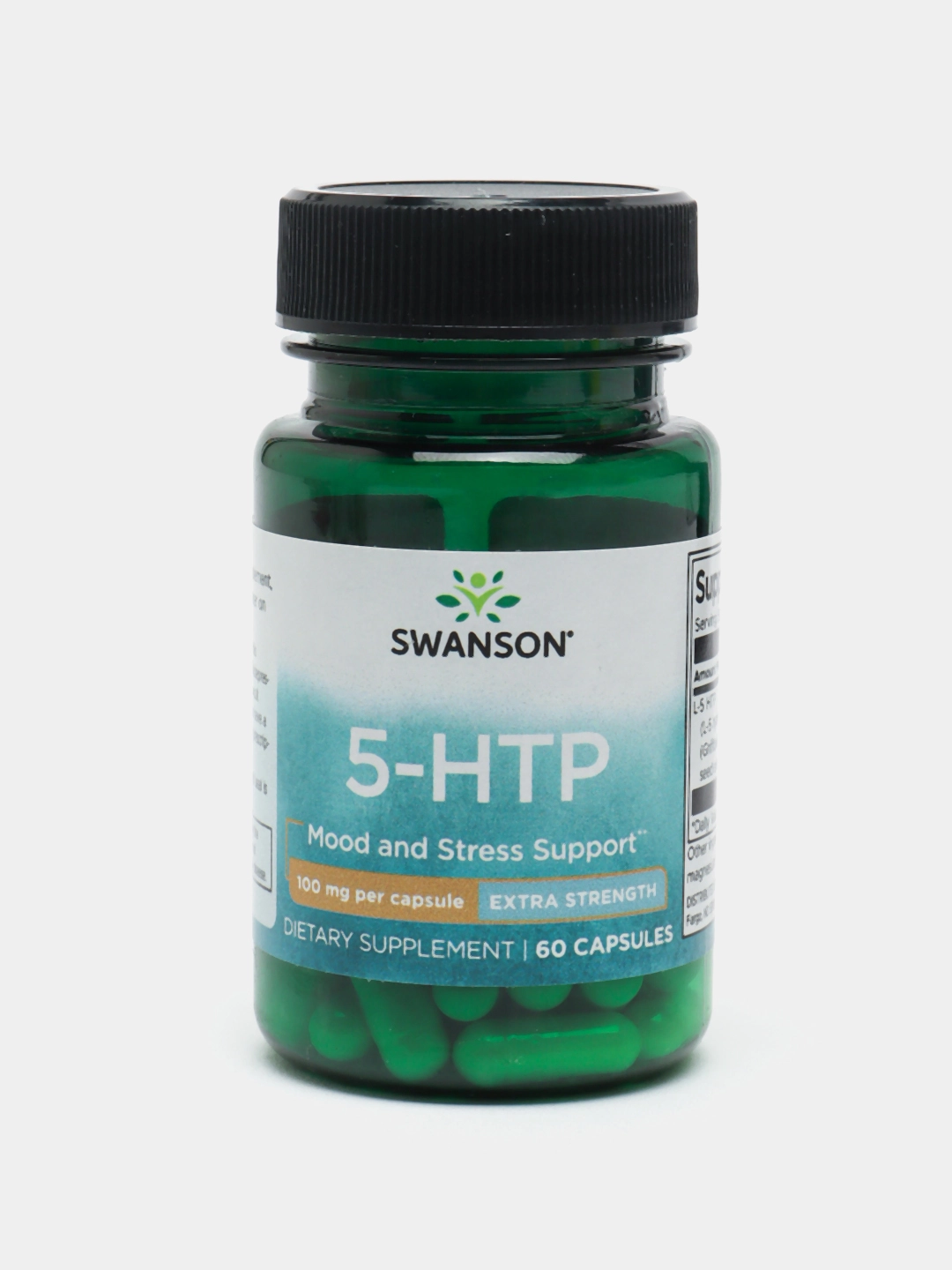 5-HTP Гидрокси триптофан Swanson hydroxy tryptophan, 60 капсул купить ...