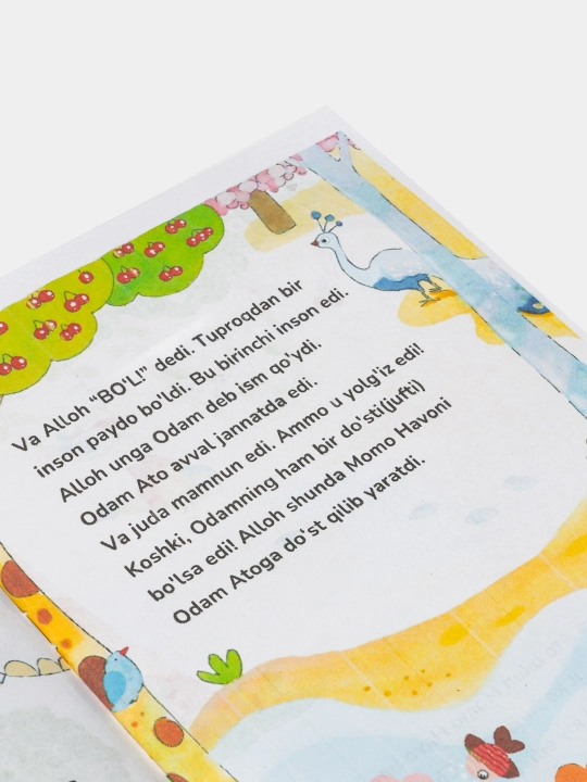 Payg'ambarlar tarixi qissalari, bolalar uchun rasmli kitoblar