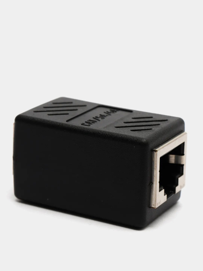 Соединитель сетевых кабелей RJ45 - RJ45 coupler для соединения двух Ethernet кабелей