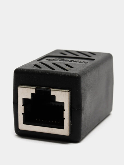 Соединитель сетевых кабелей RJ45 - RJ45 coupler для соединения двух Ethernet кабелей