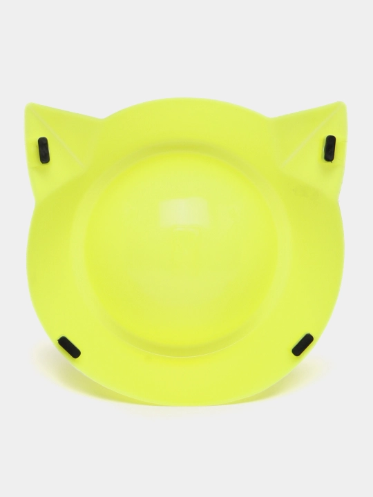 Миска для котят, в виде мордочки кошки с ушками, 15*4,5 см