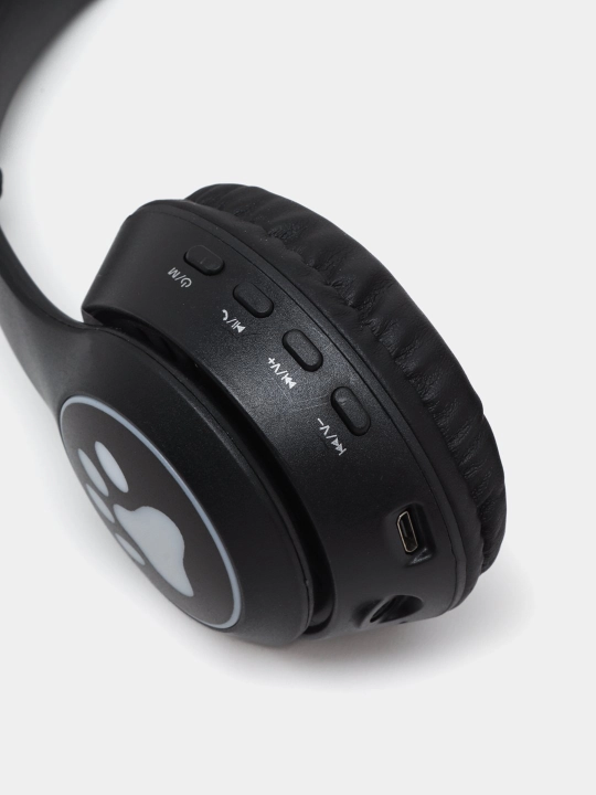 Simsiz Bluetooth quloqchinlar P47, mikrofon, radio va fleshka uyasi bilan