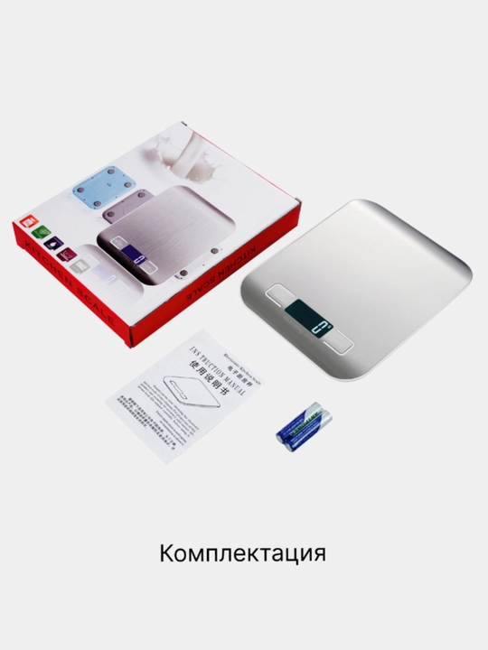 Tarozi, zanglamaydigan po‘latdan, oshxona elektron, stol tarozisi, 5/10 kg gacha