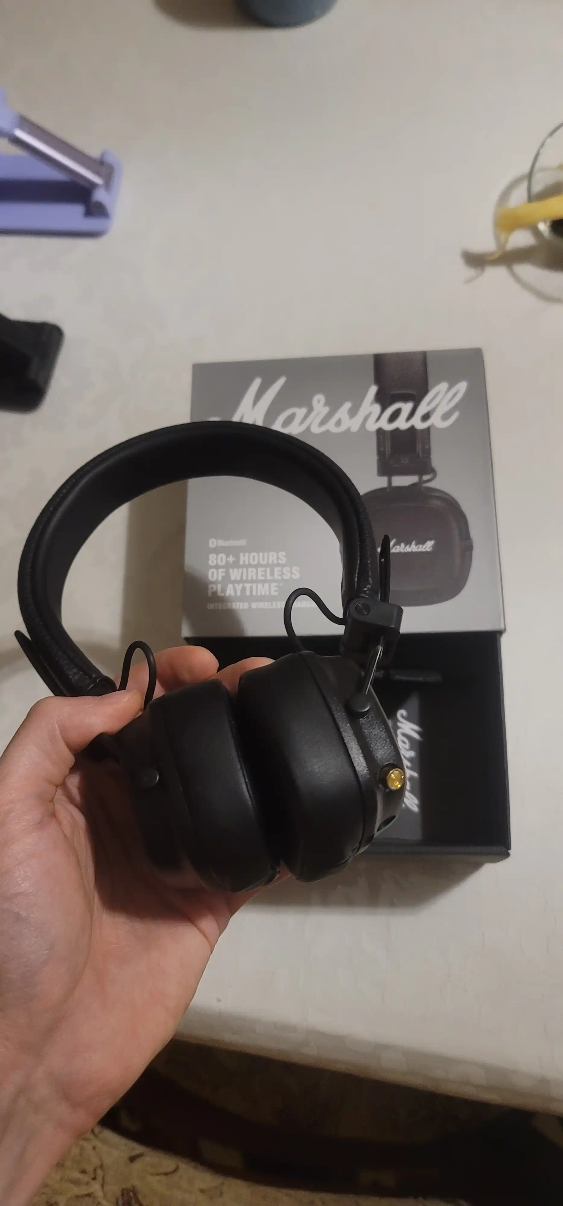 Marshall Major IV yevropa versiyasi simsiz quloqchinlari, Bluetooth 5.0