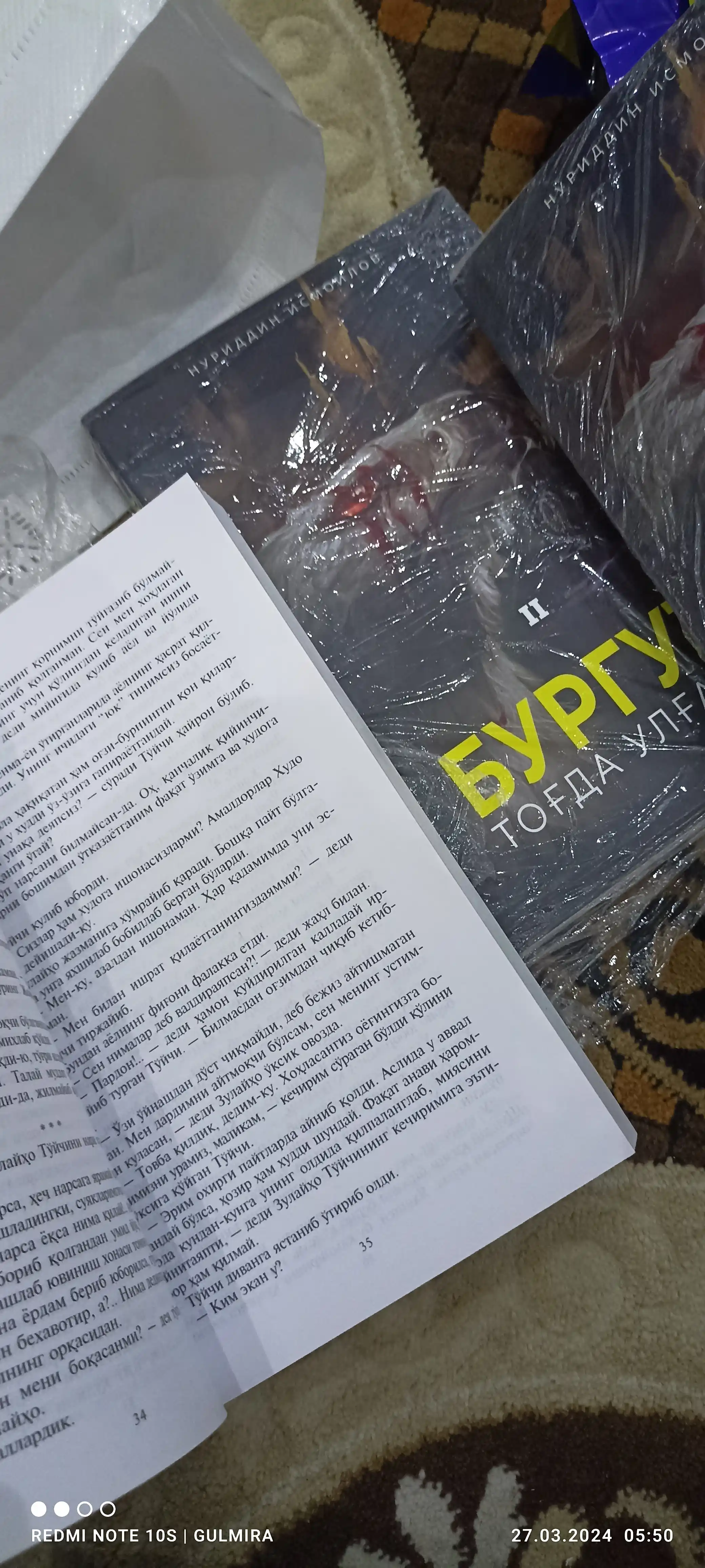 Burgut tog'da ulg'ayadi, Nuriddin Ismoilov