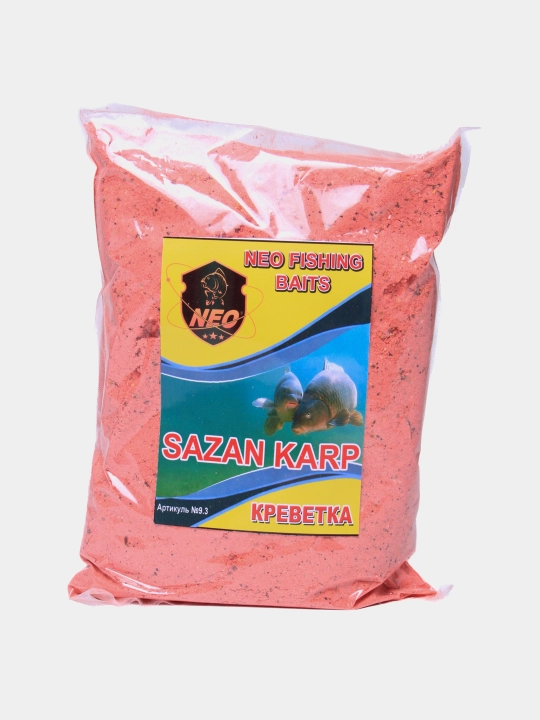 NEO SAZAN KARP baliq ovi uchun ozuqa, karp va sazan uchun, fider, 1 kg