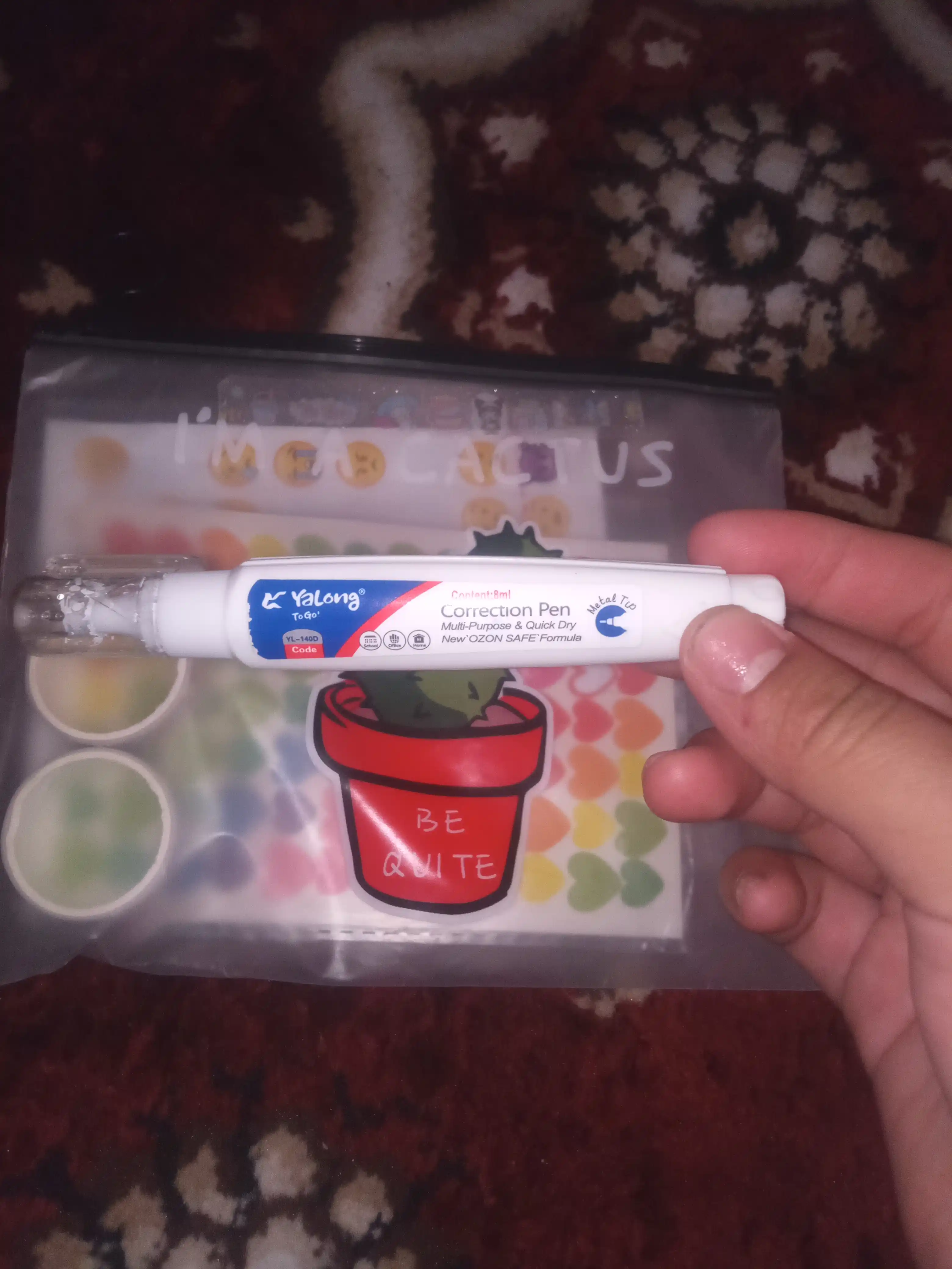 Ish yuritish moslamasi, bosma va qo'lyozma matnlar uchun, shtrix