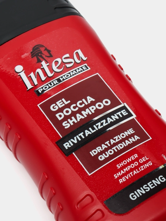 Шампунь-гель для душа мужской Intesa Pour Homme Ginseng, 250 мл