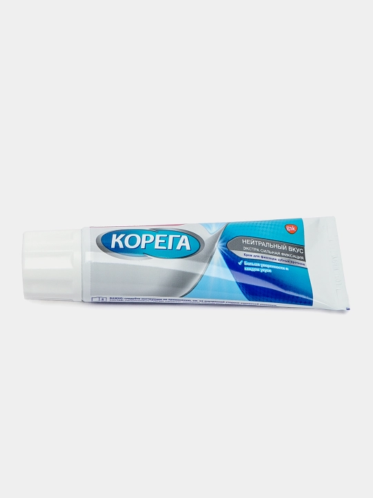 Крем для фиксации протезов Corega, нейтральный вкус, 40 г