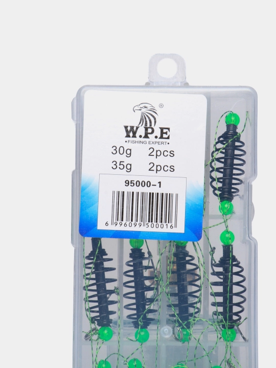Кормушка для рыбалки пружина WPE монтаж убийца карася для донной ловли