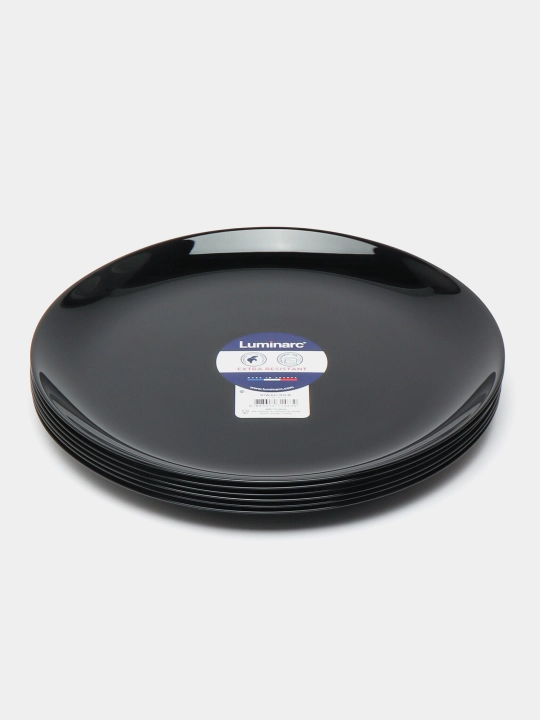 Тарелки обеденные Luminarc Diwali Noir, 27 см, 6 шт