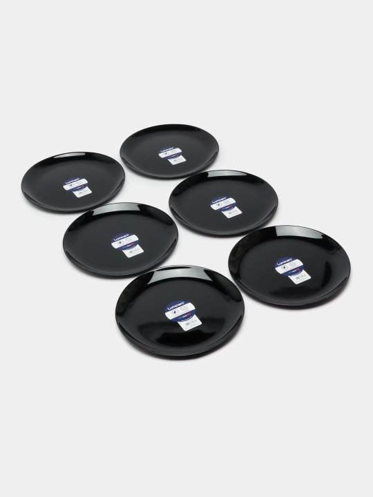Тарелки обеденные Luminarc Diwali Noir, 27 см, 6 шт