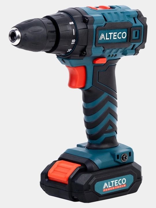 Аккумуляторная дрель-шуруповерт ALTECO CD 1610 Li X2 - 