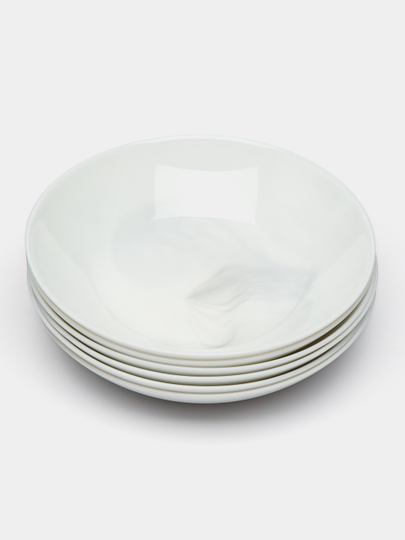 Тарелки суповые Luminarc Diwali White Marble, 20 см, 6 шт