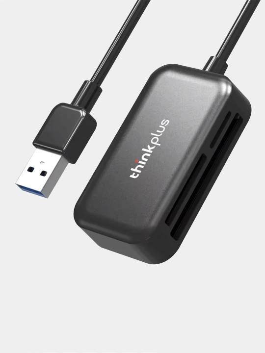 Lenovo Thinkplus USB 3.0 3 в 1 многофункциональная карта чтения, 5 Гбит