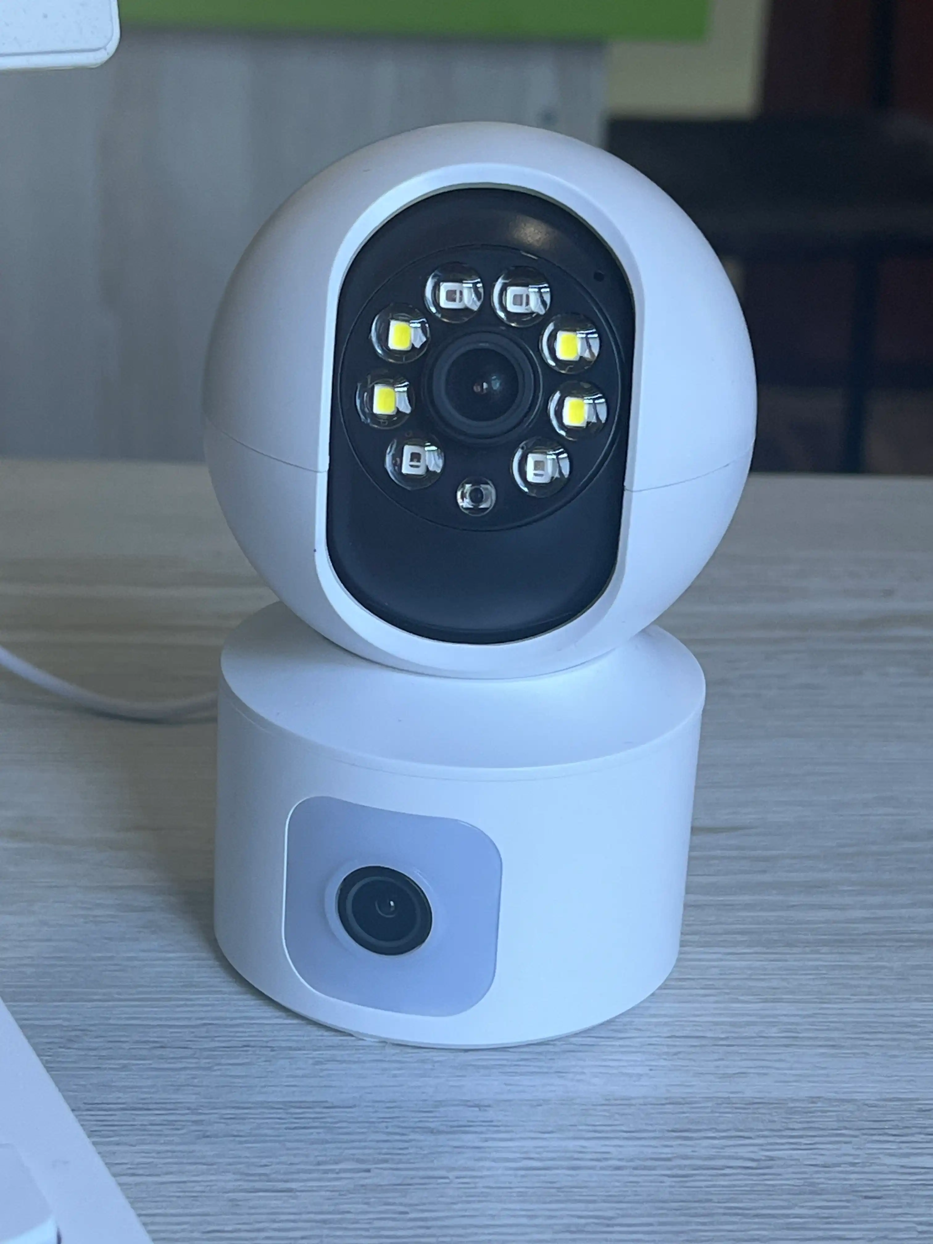 Smart kamera ICSEE Wi-Fi, камера безопасности, с двумя объективами, умная камера