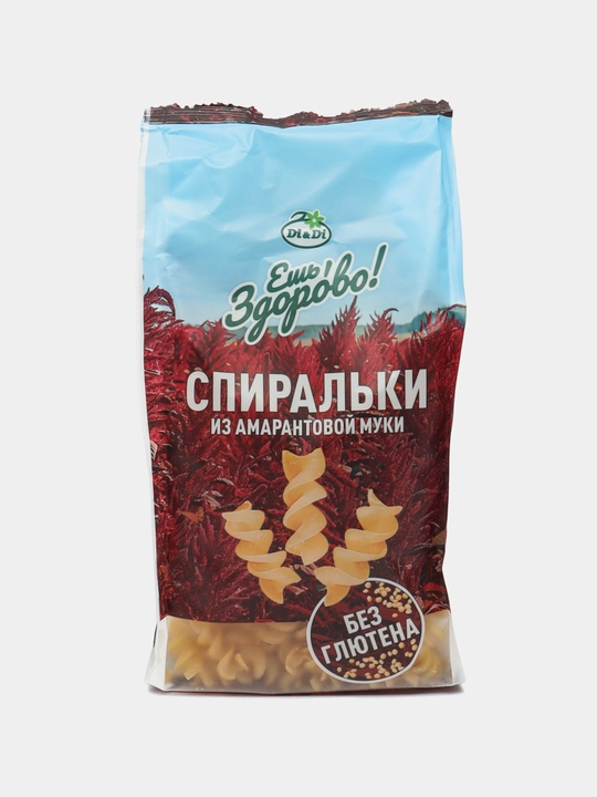 Макаронные изделия Спиральки Ешь Здорово, из амарантовой муки,не содержащие глютена, 250 г - 