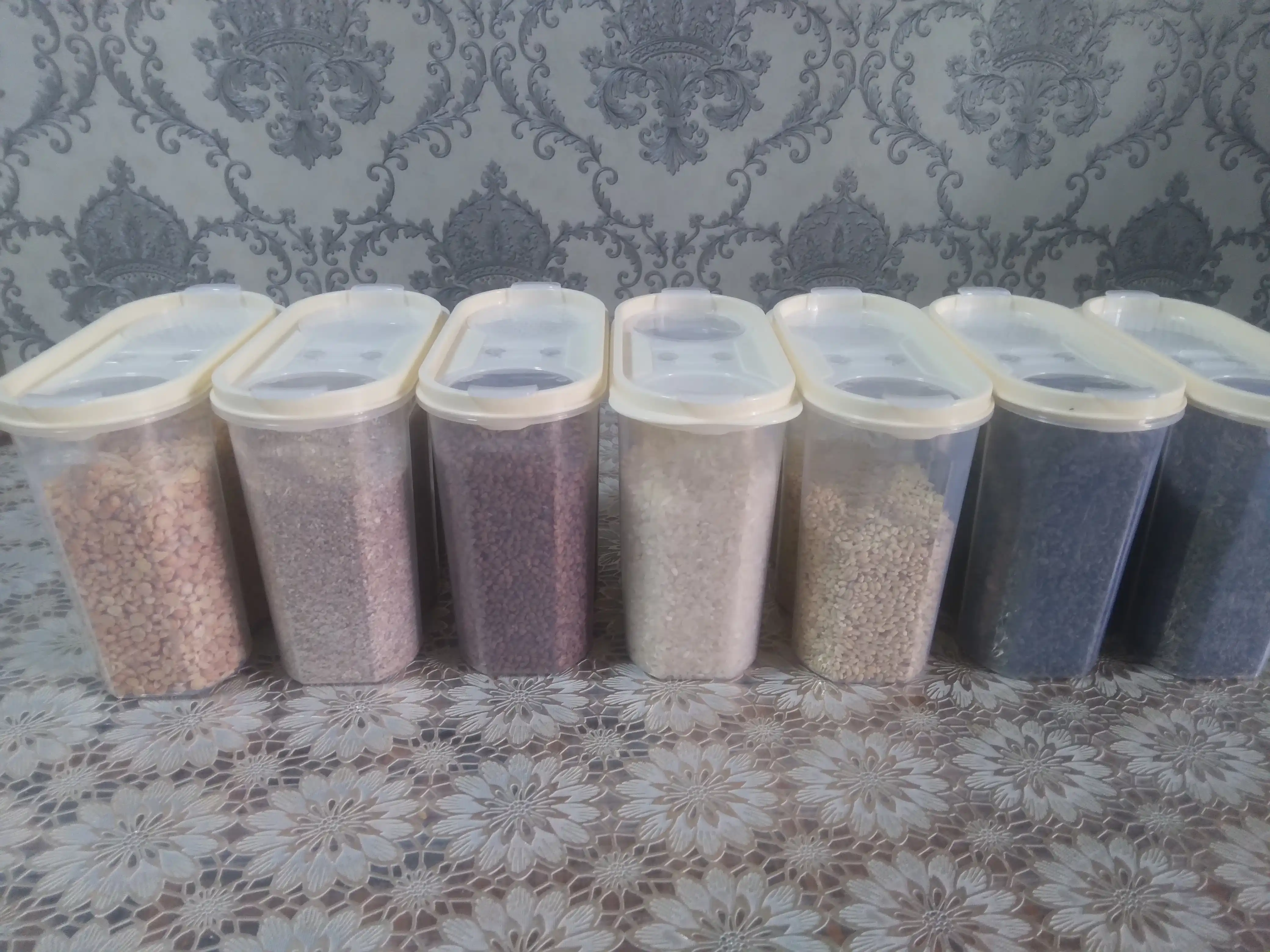 Контейнер для хранения круп, сыпучих продуктов и порошка